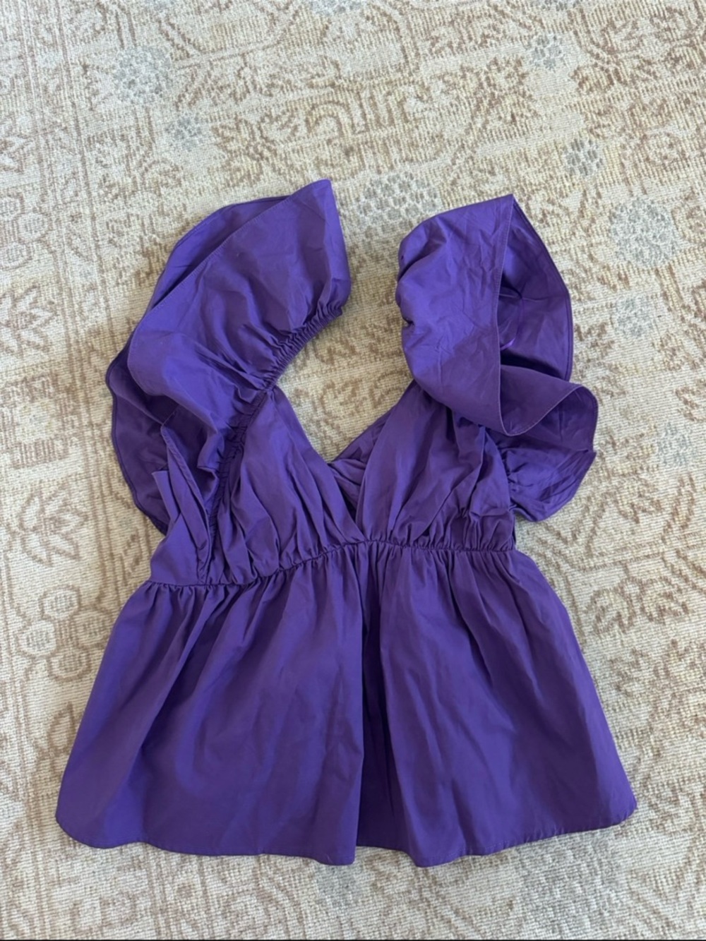 Day + Moon Purple Top